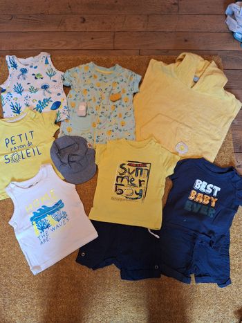 Lot vetement été 6 mois