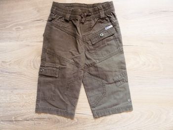 Pantalon bebe garçon Mexx cargo 12 Mois baggy kaki TBE