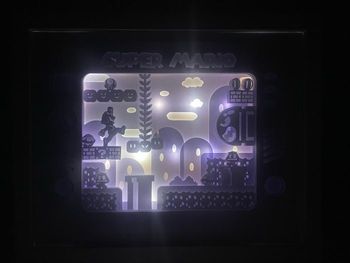 Lightbox veilleuse Super Mario