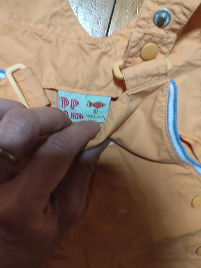 Salopette short dpam 18 mois - photo numéro 3