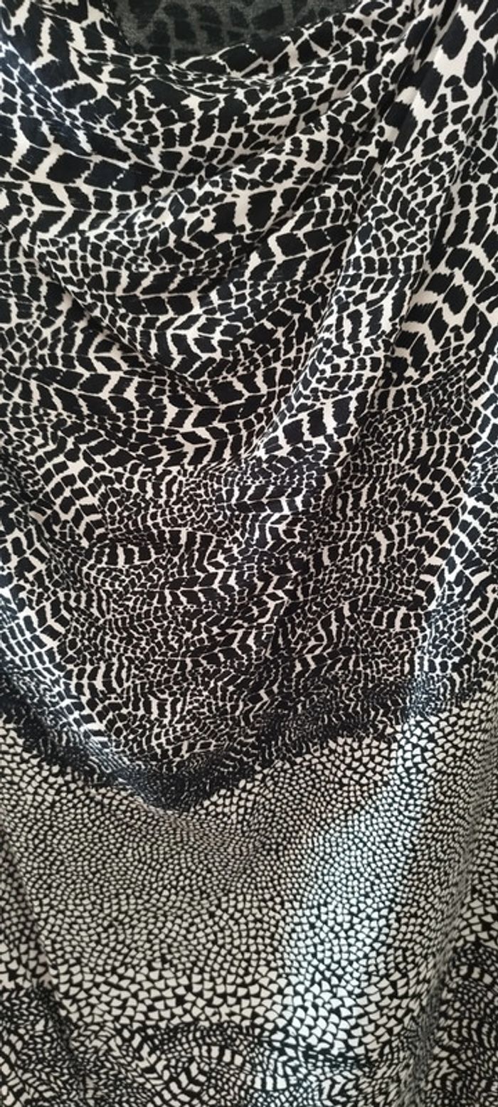 Robe Léopard Promod avec doublure, 1 fausse poche. Neuve - photo numéro 3