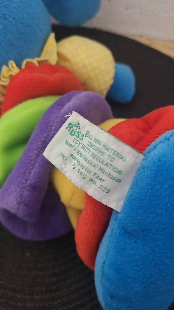 Peluche musicale Trompette d'éléphant de Russ Berrie - photo numéro 5