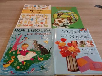 Lot de 4 livres gros volume, divers (3.99€ les 4)(6)