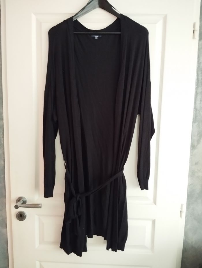 * Gilet à nouer noir T50-52 Kiabi