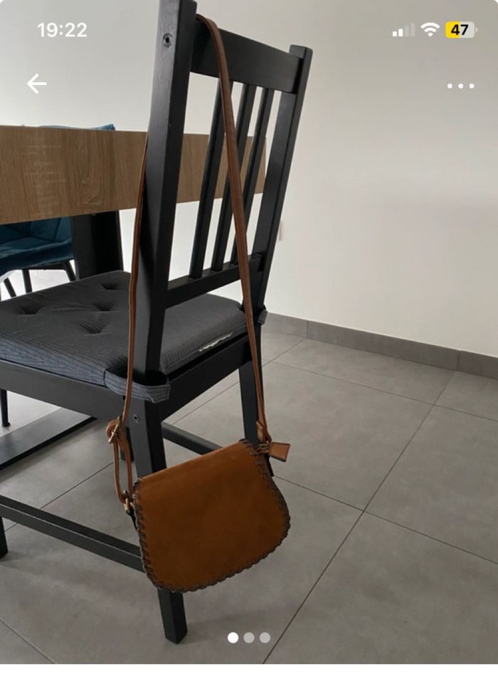 Sac bandoulière marron - photo numéro 2