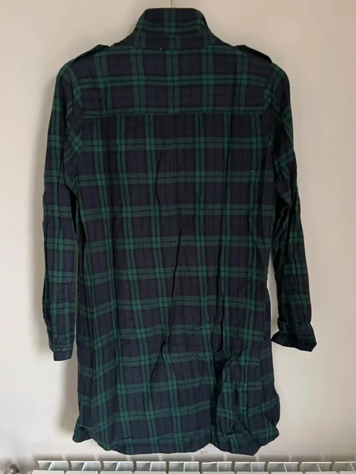 Robe carreaux vert - photo numéro 2