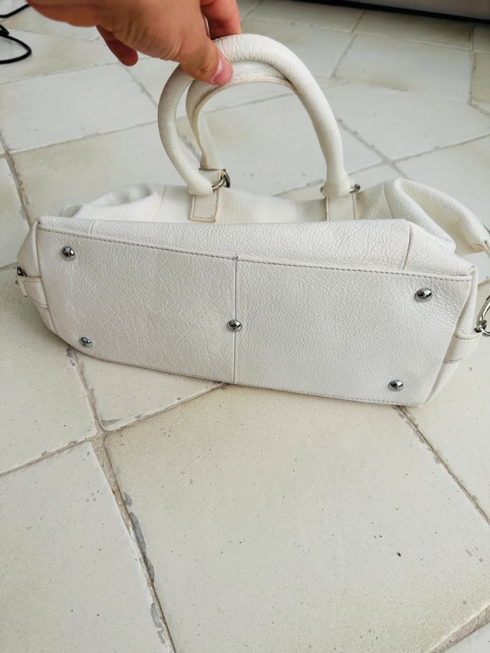 Sac à main blanc cassé Mac Douglas - photo numéro 7