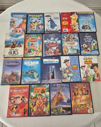 Lot 20 film dvd disney et autres