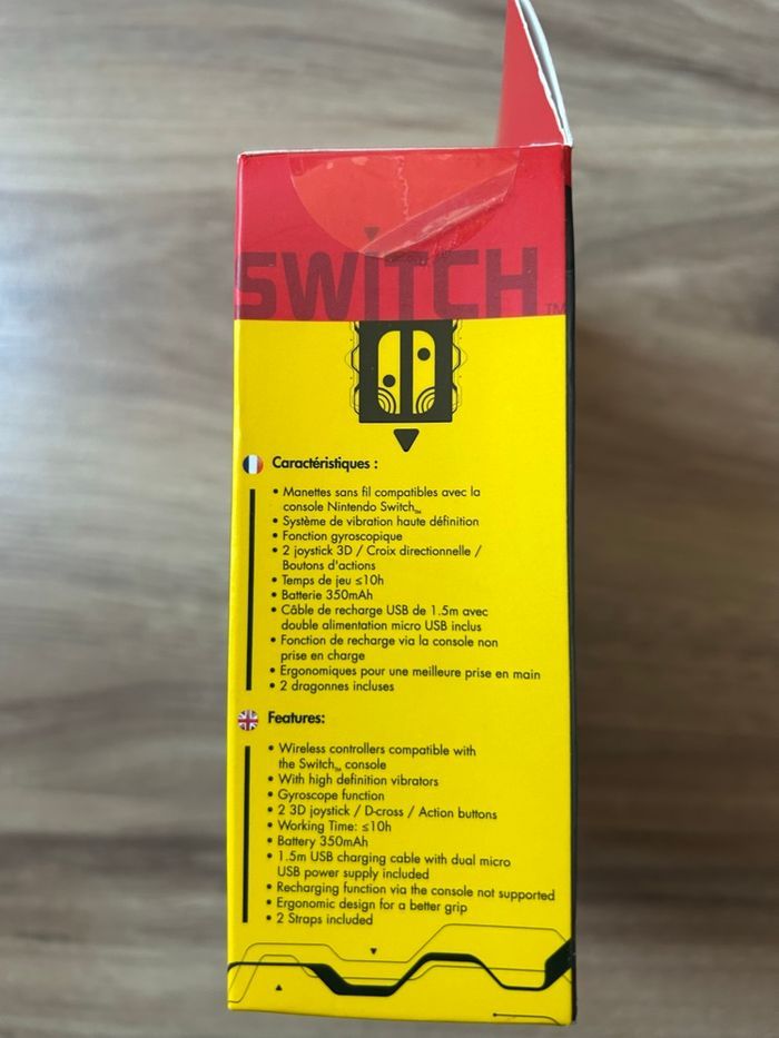 Manettes Twin Pads Steelplay pour Nintendo Switch Neuve - photo numéro 5