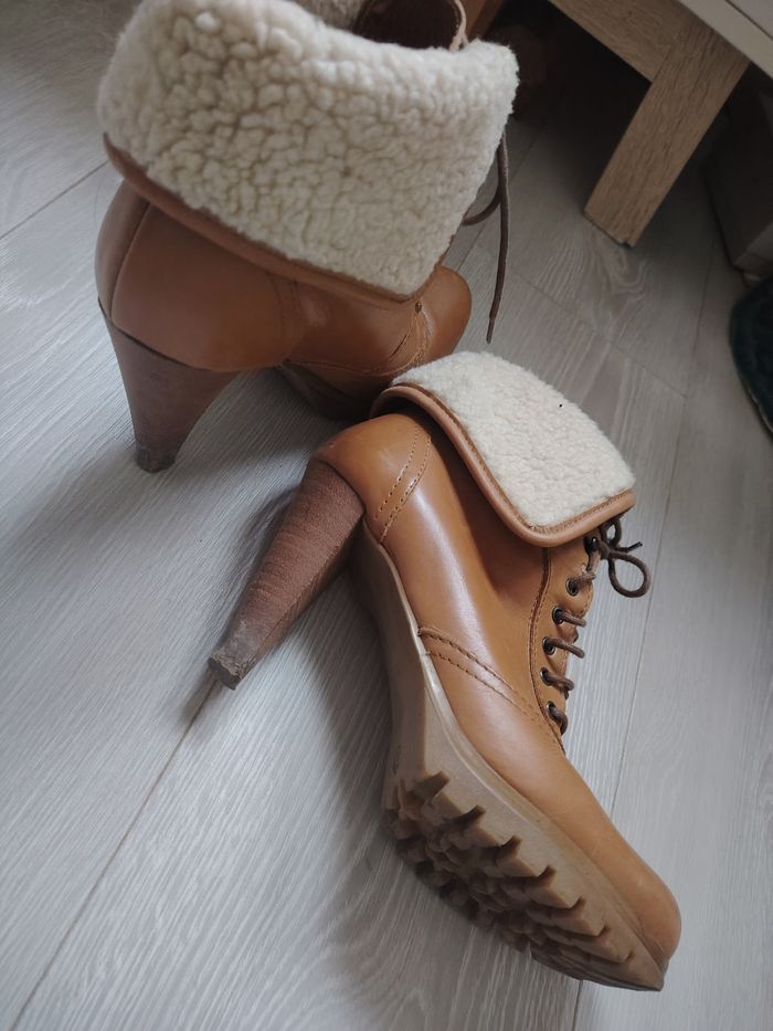 Bottines fausse fourrure - photo numéro 4