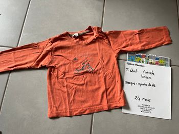 T shirt garçon 24 mois