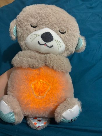Peluche loutre qui respire