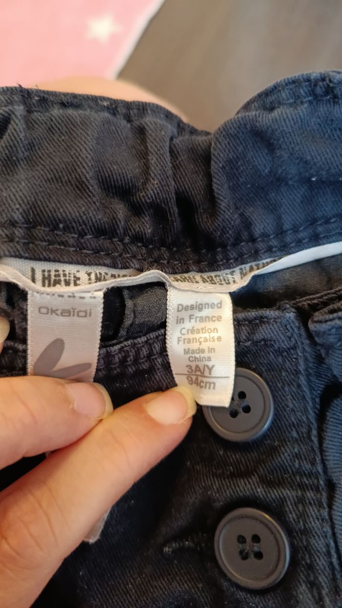 Short jean taille haute - photo numéro 2
