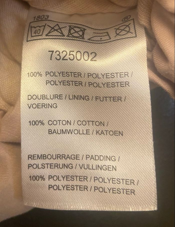 Robe bouffante beige avec petits moutons - photo numéro 3