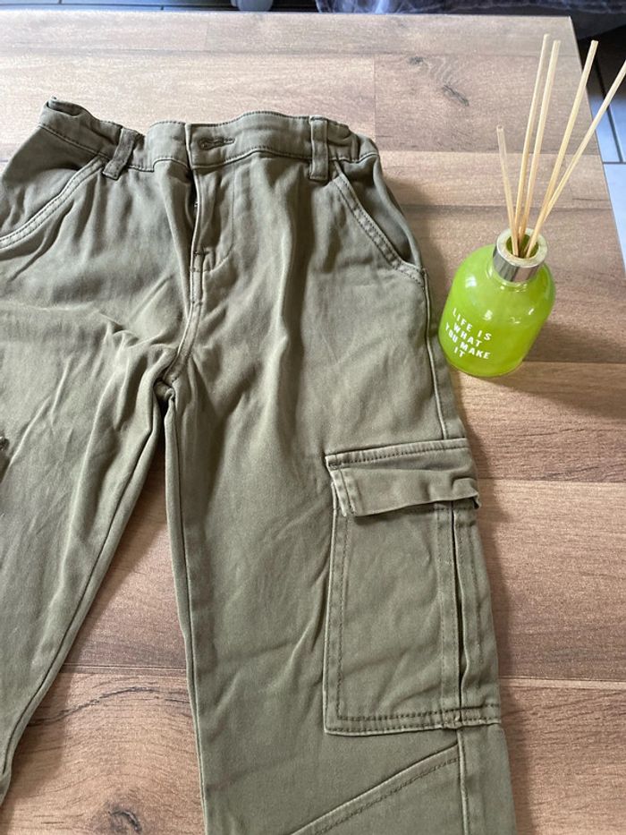 Jean cargo slim kaki - photo numéro 2