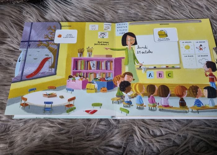 Livre " à l'école maternelle" La Java - photo numéro 4