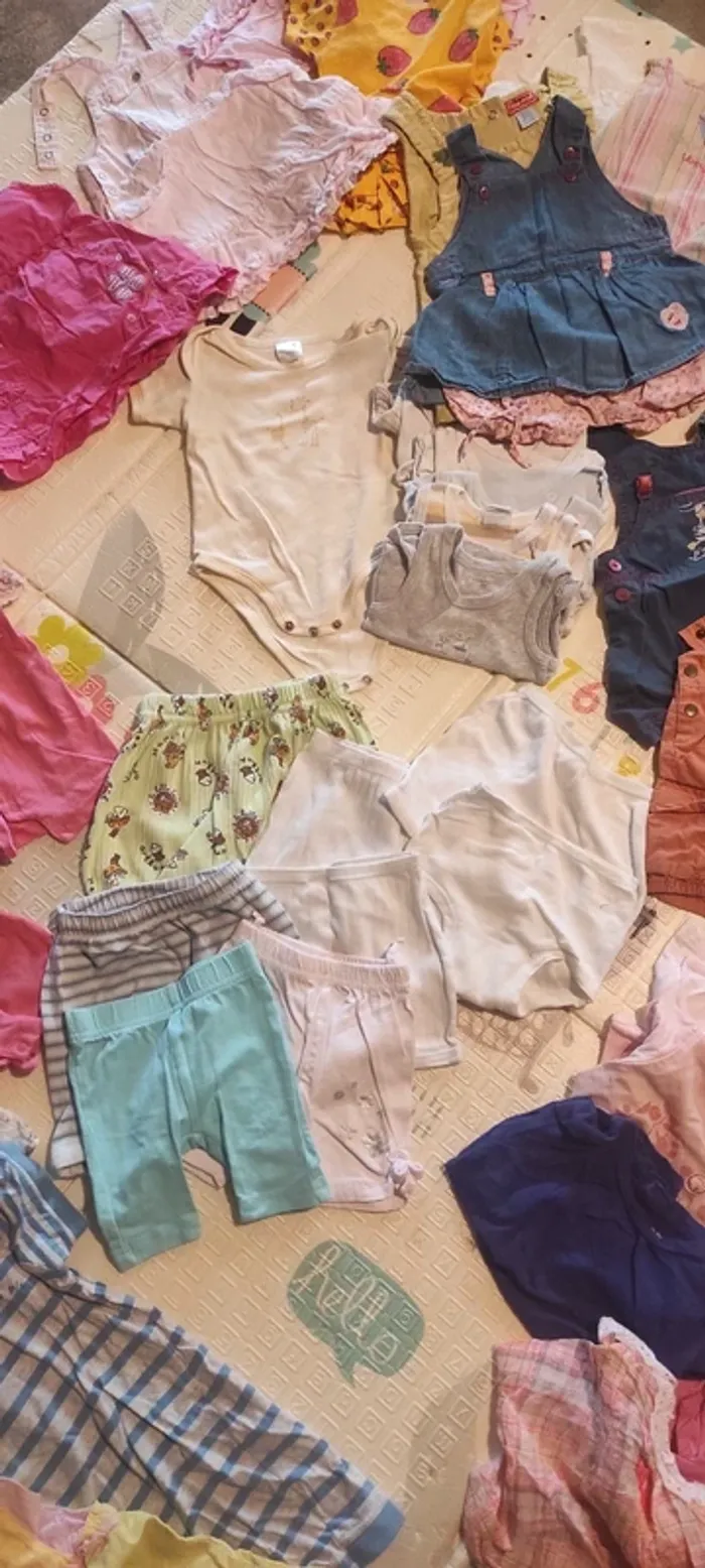 Gros lot printemps été 3 mois fille-garçon - photo numéro 3