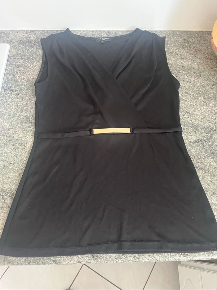 Haut noir Grain de Malice