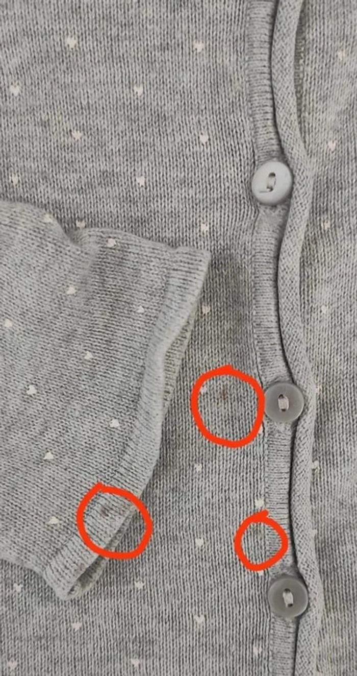 Lot 2 gilets fille 2 ans - photo numéro 6