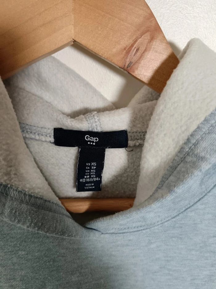 C4 sweat bleu Gap XS - photo numéro 3