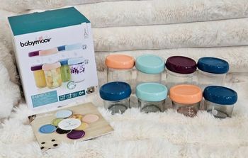 Pots de conservation en Verre Babymoov