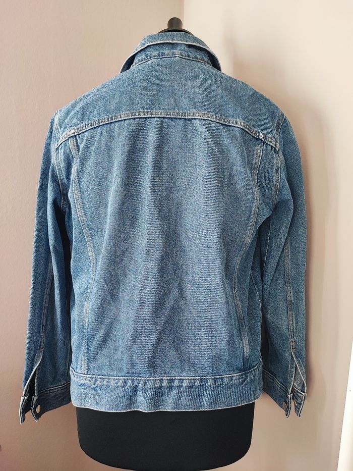 Blouson en jean bleu H&M Divided taille S - photo numéro 2