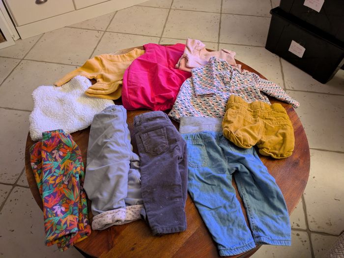 Lot de 12 vêtements bébé fille 6 mois - photo numéro 5