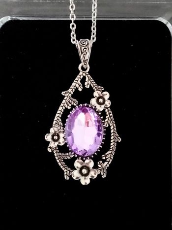 Chaîne + pendentif ethnique