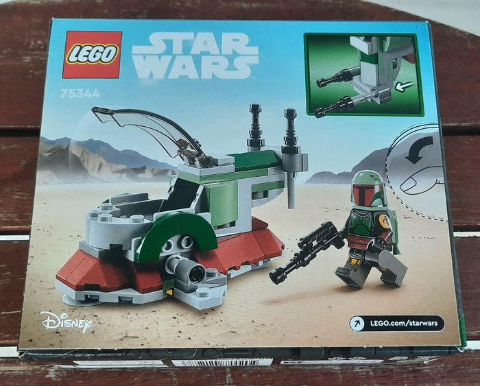 Neuf - LEGO Star Wars 75344 Le vaisseau de Boba Fett Microfighter - photo numéro 2