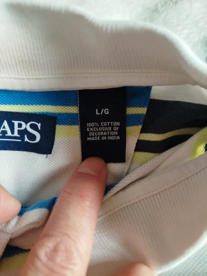 Polo CHAP'S 100% coton - photo numéro 4