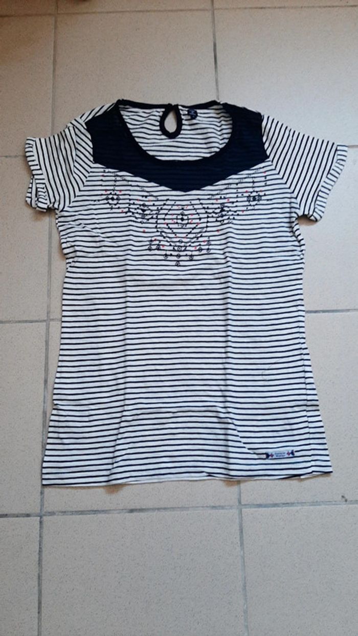 T shirt manche courte femme taille 2