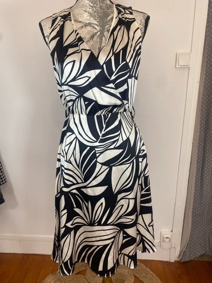 Robe en soie Caroll