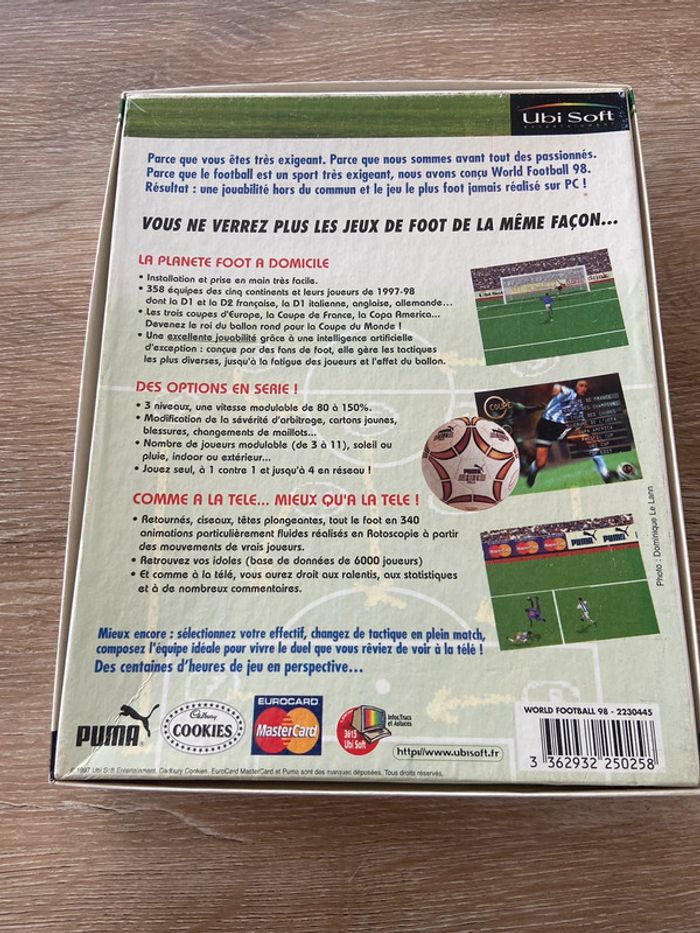 World football 98 pc big box - photo numéro 6