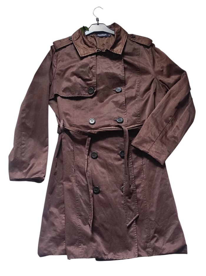 Veste trench marron taille XL