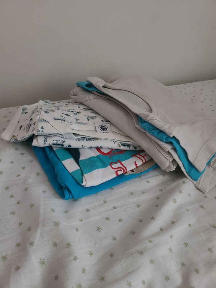 Lot body manche courte 12 mois