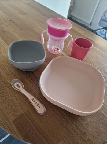 Lot beaba + verre chicco