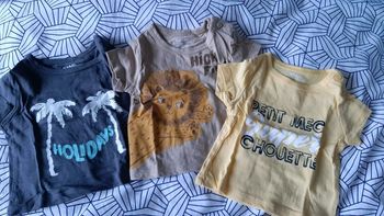 Lot de tee-shirts 1M Kiabi