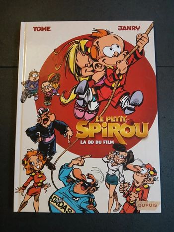 Bd le petit spirou, la bd du film, EO