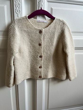 Gilet Monoprix collection Noël 3 ans