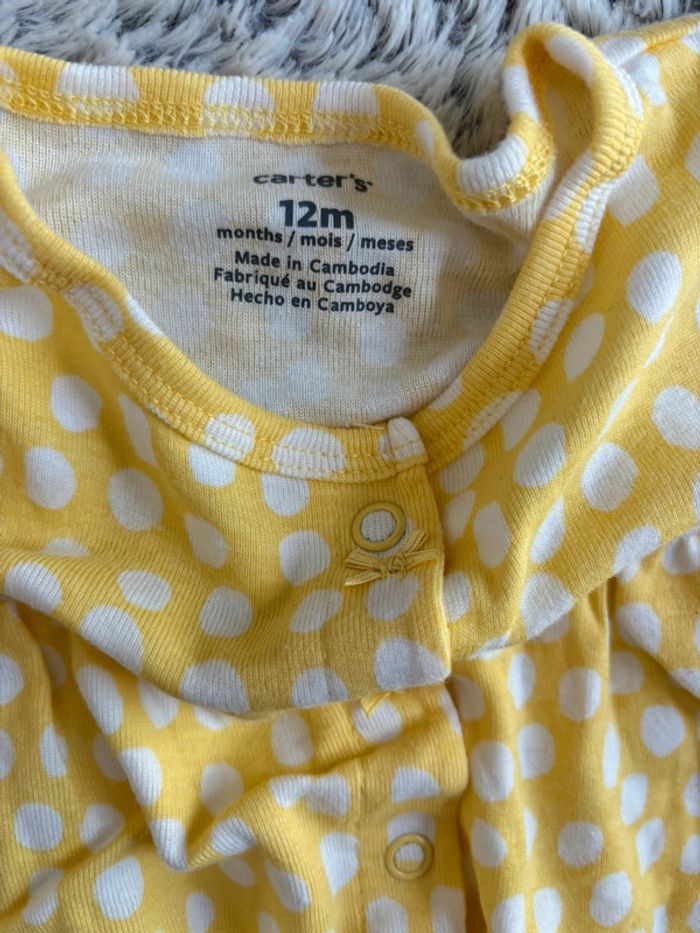 Barboteuse coton Carter’s 12M - photo numéro 4