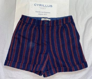 short lainage Cyrillus 10 ans (pas de traces c'est la photo)
