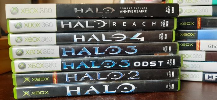 Jeux Xbox lot HALO