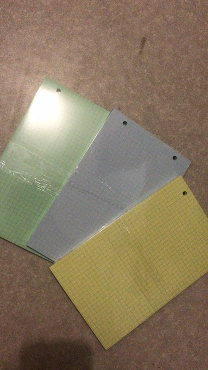 Lotsde 3 paquet de feuille bristol neuf - photo numéro 4