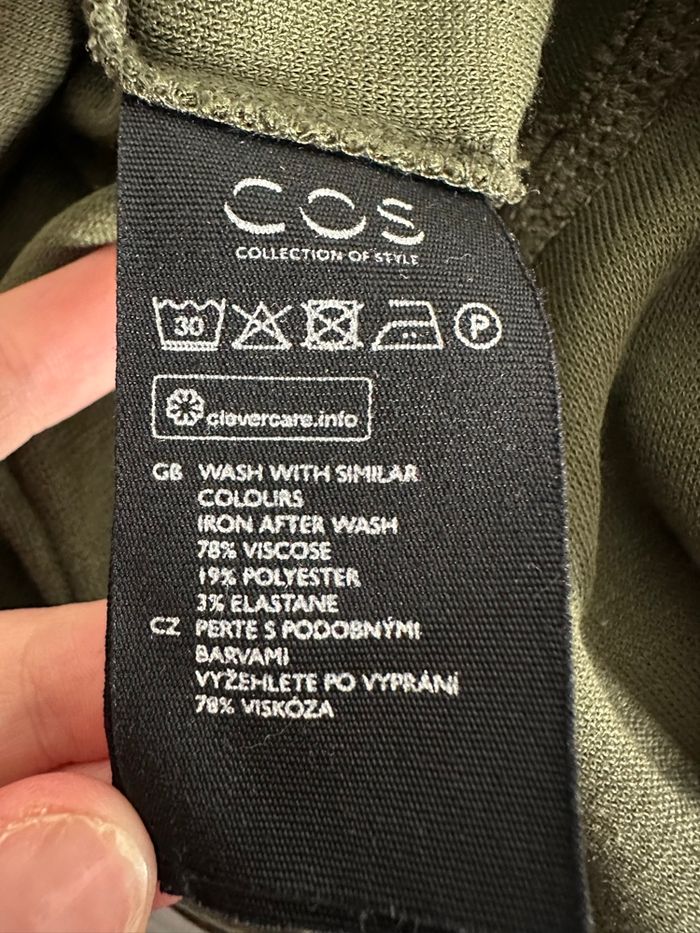 Robe oversize loose kaki COS T36 S - photo numéro 6