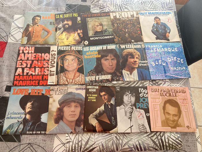 Lot vinyles 45t - photo numéro 3