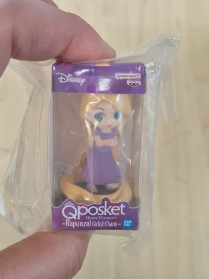 Gashapon Disney : figurine Qposket miniature Raiponce (Tangled) - photo numéro 3