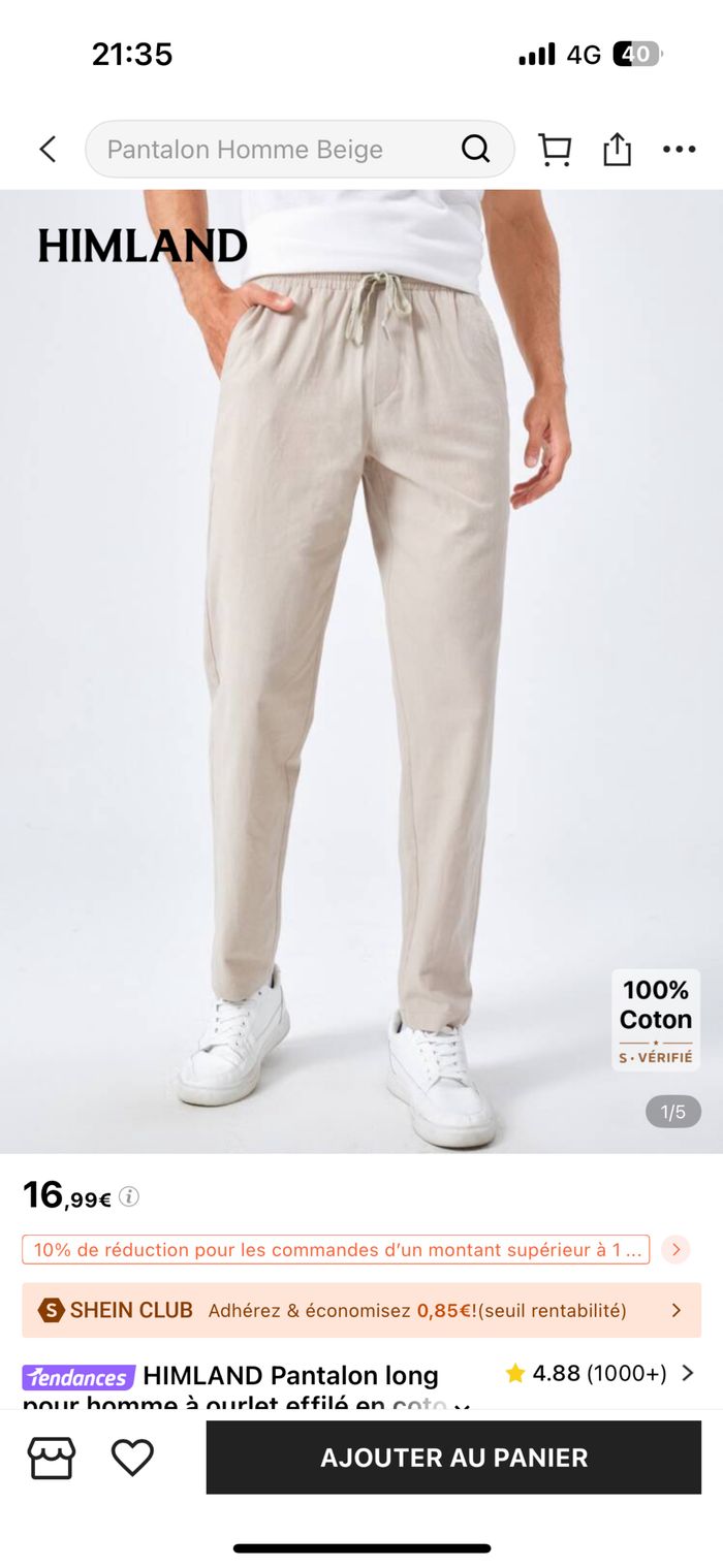 Chino homme - photo numéro 4
