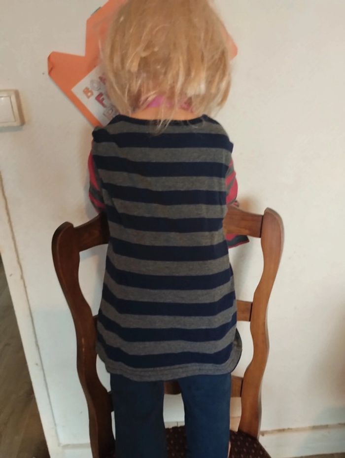 Tee shirt manches longues numéro 8 sequin - photo numéro 3