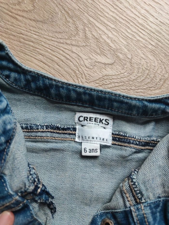Veste en jeans fille 5 ans - photo numéro 4