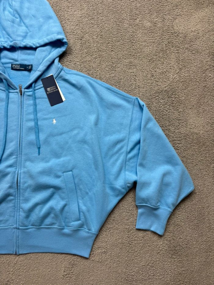 Gilet Ralph Lauren bleu clair taille M - photo numéro 3